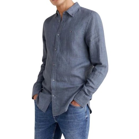 Koszula Tommy Hilfiger Pigment Dyed Linen M MW0MW23147 M Koszula Tommy Hilfiger Pigment Dyed Linen M MW0MW23147 M