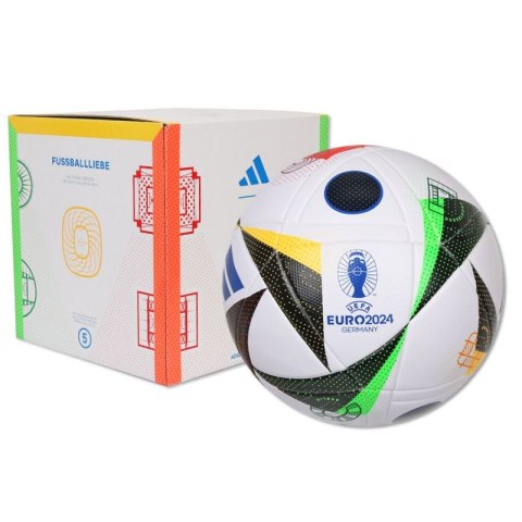 Piłka nożna adidas Fussballliebe Euro24 League Box IN9369 5 Piłka nożna adidas Fussballliebe Euro24 League Box IN9369 5