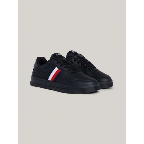 Buty Tommy Hilfiger Supercup Leather Stripes M FM0FM048240GQ 45 Buty Tommy Hilfiger Supercup Leather Stripes M FM0FM048240GQ 45