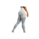 Legginsy GymHero Leggins Stripes W GRAPHITE M