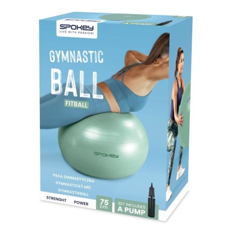Piłka gimnastyczna Spokey Fitball 75cm SPK-943626 75 CM Piłka gimnastyczna Spokey Fitball 75cm SPK-943626 75 CM