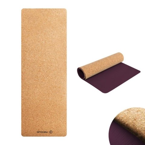 Mata korkowa Spokey Savasana SPK-943065 180x60x0,4 Mata korkowa Spokey Savasana SPK-943065 180x60x0,4