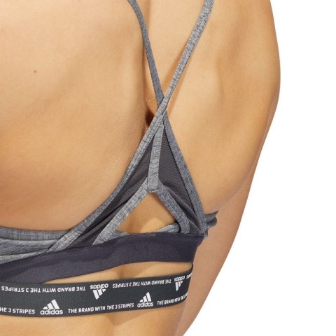 Stanik sportowy adidas Aeroreact Training Light-Support 3-Stripes Bra W HC7870 M Stanik sportowy adidas Aeroreact Training Light-Support 3-Stripes Bra W HC7870 M