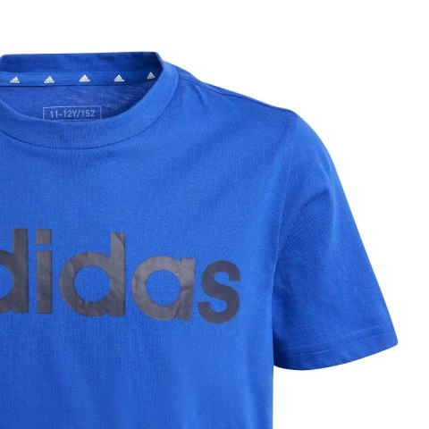 Koszulka adidas Essentials Linear Logo Cotton Tee Jr IB4090 140cm Koszulka adidas Essentials Linear Logo Cotton Tee Jr IB4090 140cm