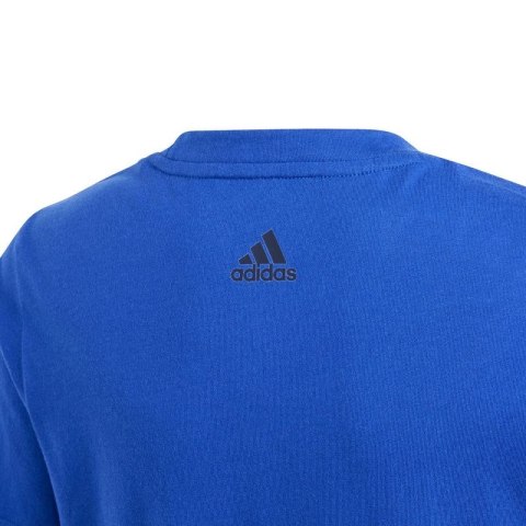 Koszulka adidas Essentials Linear Logo Cotton Tee Jr IB4090 140cm Koszulka adidas Essentials Linear Logo Cotton Tee Jr IB4090 140cm