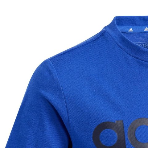 Koszulka adidas Essentials Linear Logo Cotton Tee Jr IB4090 152cm Koszulka adidas Essentials Linear Logo Cotton Tee Jr IB4090 152cm