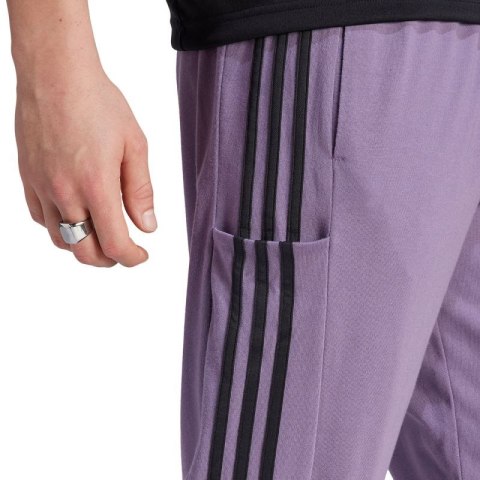 Spodnie adidas Essentials Single Jersey Tapered Open Hem 3-Stripes M IJ8699 2XL Spodnie adidas Essentials Single Jersey Tapered Open Hem 3-Stripes M IJ8699 2XL