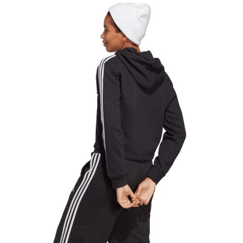 Bluza adidas Essentials 3-Stripes French Terry Crop Hoodie W IC8767 L Bluza adidas Essentials 3-Stripes French Terry Crop Hoodie W IC8767 L