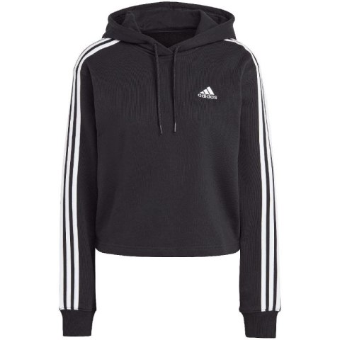 Bluza adidas Essentials 3-Stripes French Terry Crop Hoodie W IC8767 M Bluza adidas Essentials 3-Stripes French Terry Crop Hoodie W IC8767 M