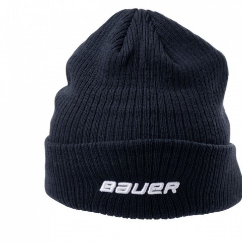 Czapka zimowa Bauer Team Ribbed Touque SR 1063361 granatowy Czapka zimowa Bauer Team Ribbed Touque SR 1063361 granatowy