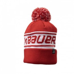 Czapka zimowa Bauer Team Ribbed Pom SR 1063358 czarny