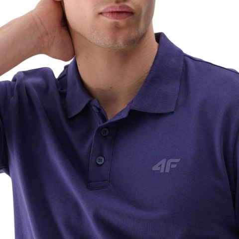 Koszulka polo 4F M 4FWSS24TPTSM130 31S S Koszulka polo 4F M 4FWSS24TPTSM130 31S S