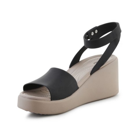 Sandały Crocs Brooklyn Ankle Strap Wedge W 209406-07H EU 39/40