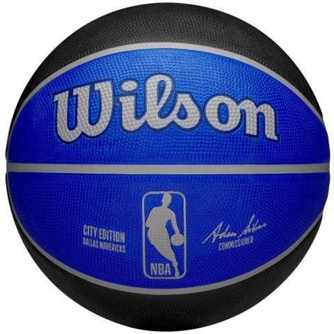 Piłka do koszykówki Wilson NBA Team City Edition Dallas Mavericks WZ4024207XB 7 Piłka do koszykówki Wilson NBA Team City Edition Dallas Mavericks WZ4024207XB 7
