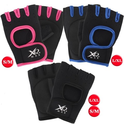 Rękawice do treningu Fitness QMAX neoprenowe 362174 L/XL Rękawice do treningu Fitness QMAX neoprenowe 362174 L/XL