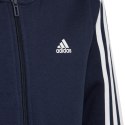 Bluza adidas Essentials 3-Stripes Fleece Full-Zip Hoodie Jr IC0600 152cm