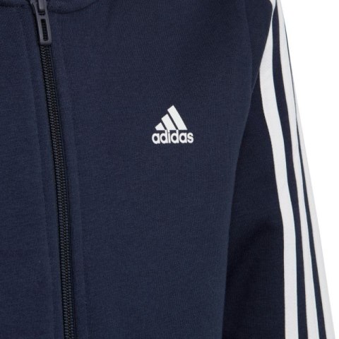 Bluza adidas Essentials 3-Stripes Fleece Full-Zip Hoodie Jr IC0600 152cm Bluza adidas Essentials 3-Stripes Fleece Full-Zip Hoodie Jr IC0600 152cm