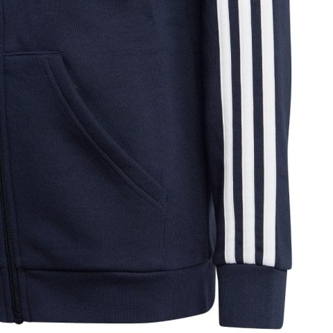 Bluza adidas Essentials 3-Stripes Fleece Full-Zip Hoodie Jr IC0600 152cm Bluza adidas Essentials 3-Stripes Fleece Full-Zip Hoodie Jr IC0600 152cm