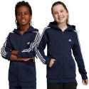 Bluza adidas Essentials 3-Stripes Fleece Full-Zip Hoodie Jr IC0600 164cm