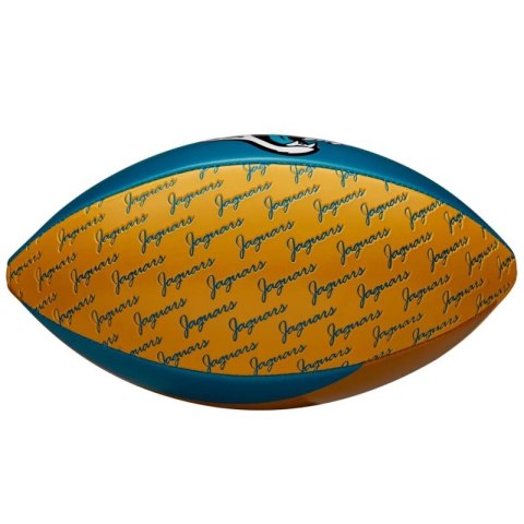 Piłka Wilson NFL Team Peewee Jacksonville Jaguars Mini Ball Jr WTF1523XBJX 7 Piłka Wilson NFL Team Peewee Jacksonville Jaguars Mini Ball Jr WTF1523XBJX 7