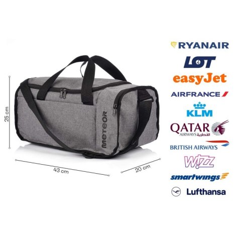 Torba fitness Meteor Nanuq 16892 uniw Torba fitness Meteor Nanuq 16892 uniw