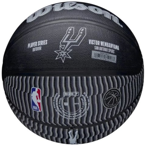 Piłka Wilson NBA Player Icon Victor Wembanyama Outdoor Ball WZ3017801XB 7 Piłka Wilson NBA Player Icon Victor Wembanyama Outdoor Ball WZ3017801XB 7