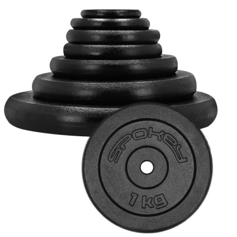 Obciążenie żeliwne 1kg Spokey Sinis SPK-944481 1 kg Obciążenie żeliwne 1kg Spokey Sinis SPK-944481 1 kg