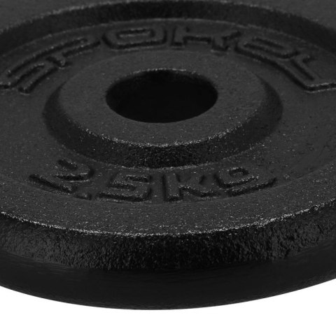 Obciążenie żeliwne 2,5kg Spokey Sinis SPK-944483 2,5 kg Obciążenie żeliwne 2,5kg Spokey Sinis SPK-944483 2,5 kg