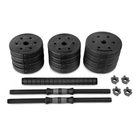 Zestaw hantli 2x 10 kg Spokey Pondus 20 SPK-944223 2x10kg Zestaw hantli 2x 10 kg Spokey Pondus 20 SPK-944223 2x10kg