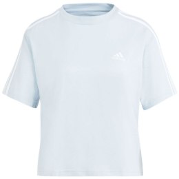 Koszulka adidas Essentials 3-Stripes Single Jersey Crop Top W IS1568 L