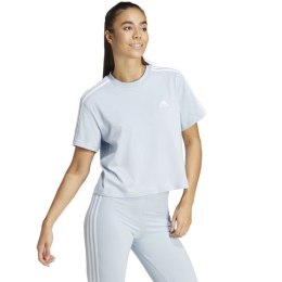Koszulka adidas Essentials 3-Stripes Single Jersey Crop Top W IS1568 M