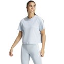 Koszulka adidas Essentials 3-Stripes Single Jersey Crop Top W IS1568 M