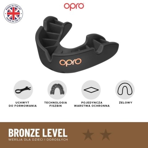 Ochraniacz szczęki Opro UFC Bronze GEN2 1234_stm czarny Senior Ochraniacz szczęki Opro UFC Bronze GEN2 1234_stm czarny Senior
