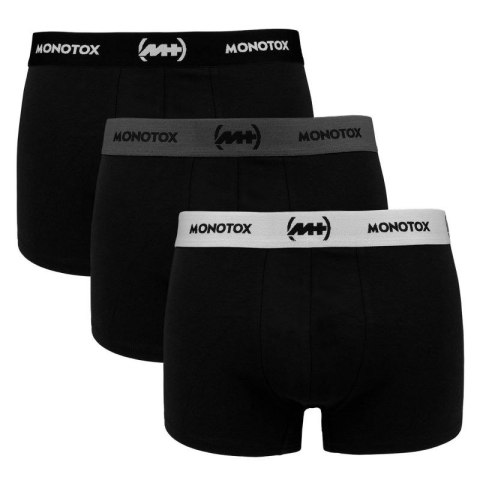 Bokserki Monotox Basics Boxer Brief 3-pak M MX21060 M Bokserki Monotox Basics Boxer Brief 3-pak M MX21060 M