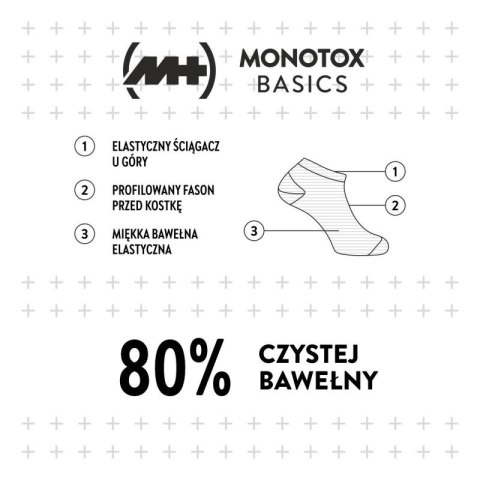 Skarpety Monotox Basics Socks 3-pack SKS20PKG 39-42 Skarpety Monotox Basics Socks 3-pack SKS20PKG 39-42