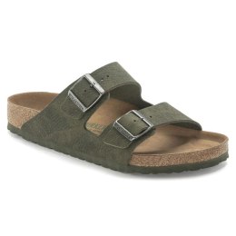 Klapki Birkenstock Arizona Vegan Microfaser Regular damskie-męskie Desert Dust Thyme na szeroką stopę wegańskie (1024550) 50.0