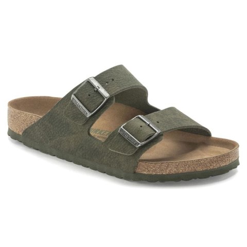 Klapki Birkenstock Arizona Vegan Microfaser Regular damskie-męskie Desert Dust Thyme na szeroką stopę wegańskie (1024550) 50.0