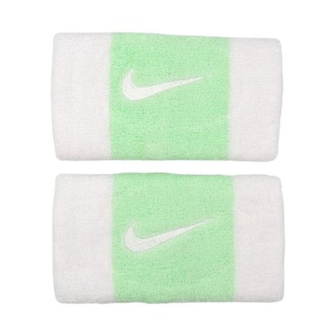 Frotki na nadgarstek Nike Swoosh Doublewide Wristbands 2 szt. N0001586117OS N/A