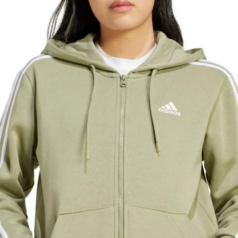 Bluza adidas Essentials 3-Stripes Full-Zip Fleece W JP2352 L Bluza adidas Essentials 3-Stripes Full-Zip Fleece W JP2352 L