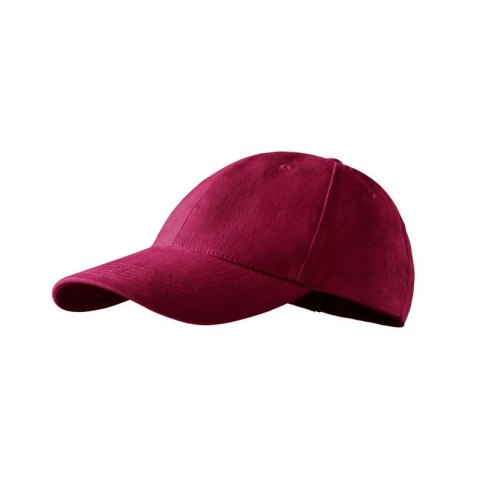 Czapka unisex 6P (garnet) nastawialna