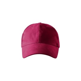 Czapka unisex 6P (garnet) nastawialna