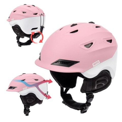 Kask narciarski Meteor Montara L 58-61 cm 17293 uniw Kask narciarski Meteor Montara L 58-61 cm 17293 uniw