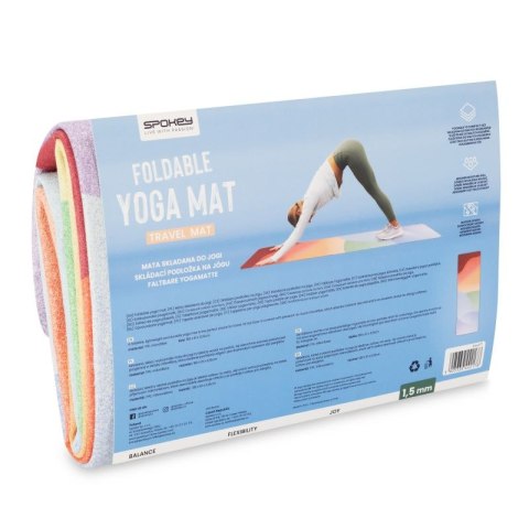Mata podróżna do jogi Spokey Travel Yoga SPK-944217 178x61x1,5 Mata podróżna do jogi Spokey Travel Yoga SPK-944217 178x61x1,5