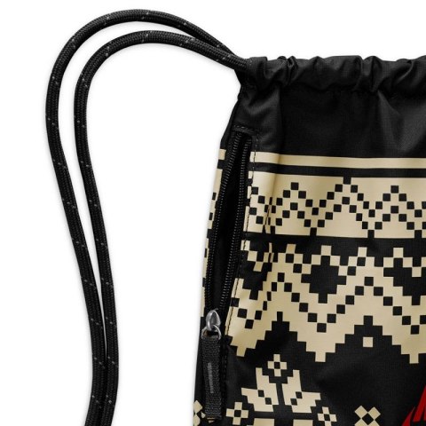 Worek, plecak Nike Drawstrng-Fair Isle FZ7287-010 czarny Worek, plecak Nike Drawstrng-Fair Isle FZ7287-010 czarny