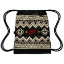 Worek, plecak Nike Drawstrng-Fair Isle FZ7287-010 czarny