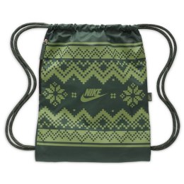 Worek, plecak Nike Drawstrng-Fair Isle FZ7287-338 zielony