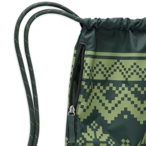 Worek, plecak Nike Drawstrng-Fair Isle FZ7287-338 zielony Worek, plecak Nike Drawstrng-Fair Isle FZ7287-338 zielony