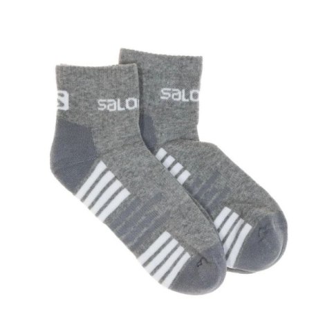 Skarpety Salomon Active 2-pak 16022-HEATHER GREY/WHITE] 39-41