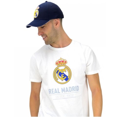 Czapka z daszkiem Real Madryt Cap M 12TH RM3GO12 OSFM Czapka z daszkiem Real Madryt Cap M 12TH RM3GO12 OSFM