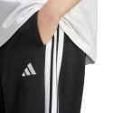 Spodnie adidas Essentials 3-Stripes Fleece Loose-Fit W JE1276 S Spodnie adidas Essentials 3-Stripes Fleece Loose-Fit W JE1276 S